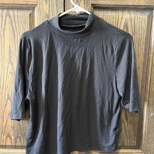 A New Day Black Short Sleeve Tee